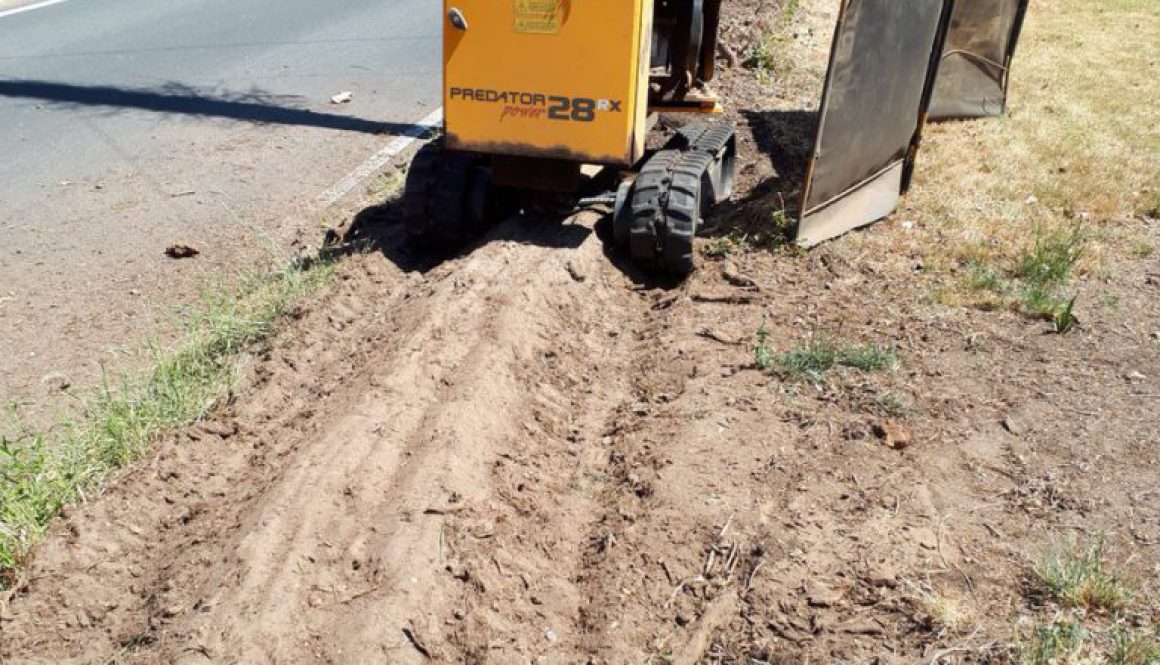 Tree stump grinding at Blackmore End, near Hedingham, Essex. On this particular job I was grinding out the tree stumps f...