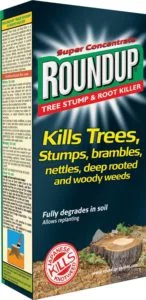 Roundup tree root killer